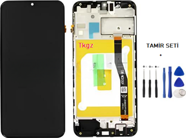 Samsung Galaxy M20 - SM-M205 Lcd Ekran Dokunmatik  Kalite ÇITALI + TAMİR SETİ - Image 1