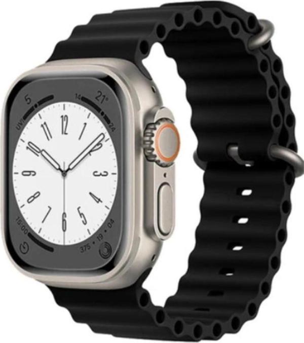 Winex Watch Hk9 Ultra 2 Amoled Ekran Android İos Harmonyos Uyumlu Akıllı Saat Siyah - Image 1