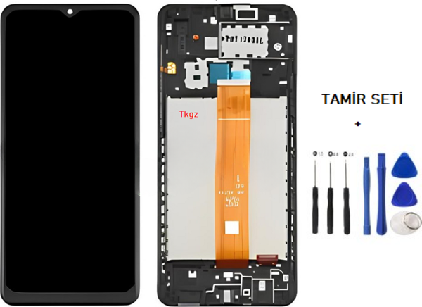 Samsung Galaxy A02  - SM-A022F Lcd Ekran Dokunmatik  Kalite ÇITALI + TAMİR SETİ - Image 1
