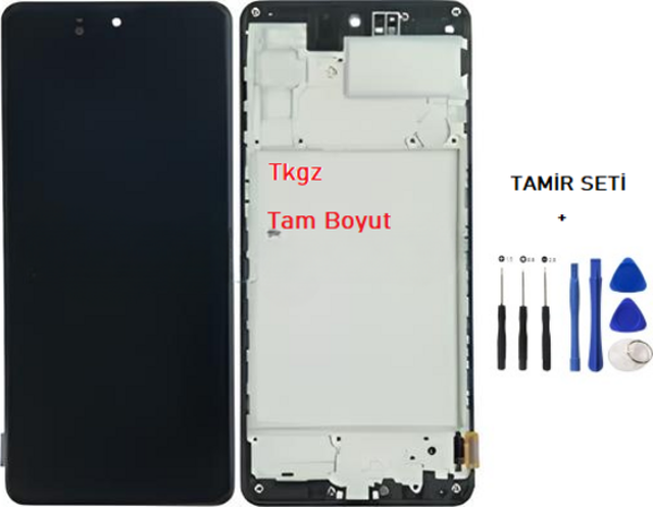 Samsung Galaxy M51 - SM-M515 Lcd Ekran Dokunmatik  Kalite ÇITALI + TAMİR SETİ - Image 1