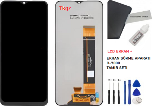 Samsung Galaxy A23 - SM-A235 Lcd Ekran Dokunmatik  Kalite + B-7000 + TAMİR SETİ - Image 1