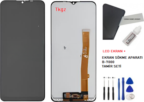 TLC 10SE Lcd Ekran Dokunmatik  Kalite + B-7000 + TAMİR SETİ - Image 1
