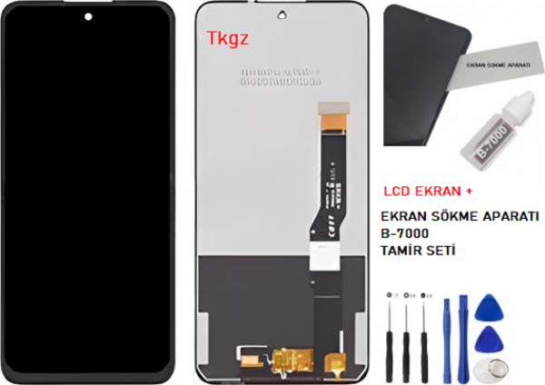 TLC 20 L PLUS Lcd Ekran Dokunmatik  Kalite + B-7000 + TAMİR SETİ - Image 1