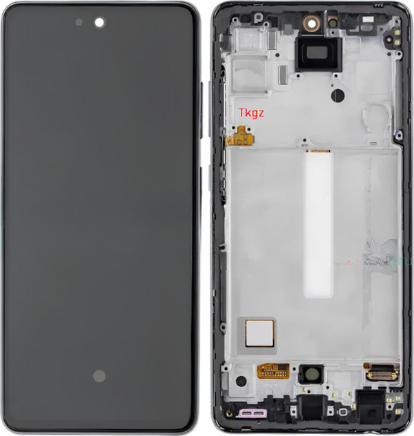 Samsung Galaxy A52 - SM-A525 Lcd Ekran Dokunmatik  Kalite ÇITALI SİYAH - Image 1