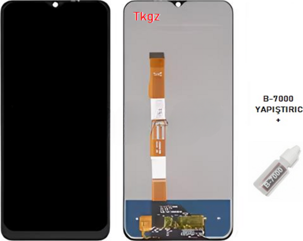 VİVO Y21 Lcd Ekran Dokunmatik  Kalite + B-7000 - Image 1