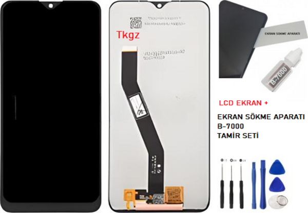 Xiaomi Redmi 8A Lcd Ekran Dokunmatik  Kalite + B-7000 + TAMİR SETİ - Image 1