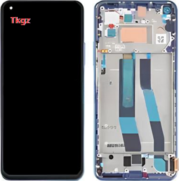 Xiaomi Mi 11 LİTE Lcd Ekran Dokunmatik  Kalite ÇITALI MAVİ - Image 1