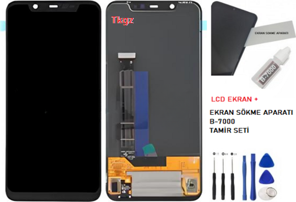 Xiaomi Mİ 8 Lcd Ekran Dokunmatik  Kalite + B-7000 + TAMİR SETİ - Image 1