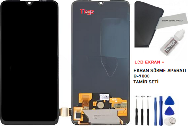 Xiaomi Mİ 9 LİTE Lcd Ekran Dokunmatik  Kalite + B-7000 + TAMİR SETİ - Image 1