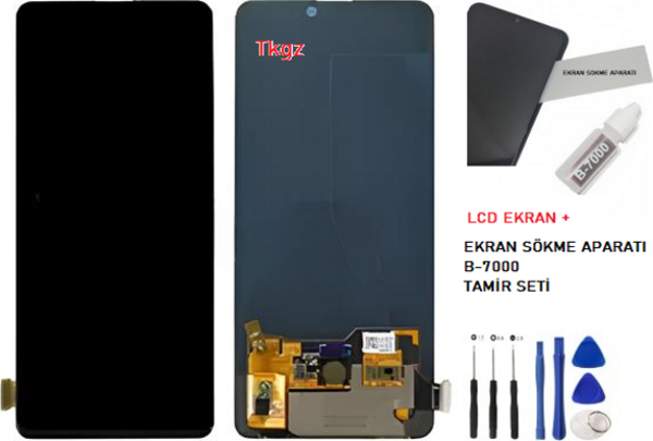 Xiaomi Mİ 9T PRO Lcd Ekran Dokunmatik  Kalite + B-7000 + TAMİR SETİ - Image 1