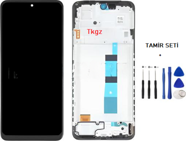 Xiaomi Redmi Note 12 -4G- Lcd Ekran Dokunmatik TFT ÇITALI + TAMİR SETİ - Image 1