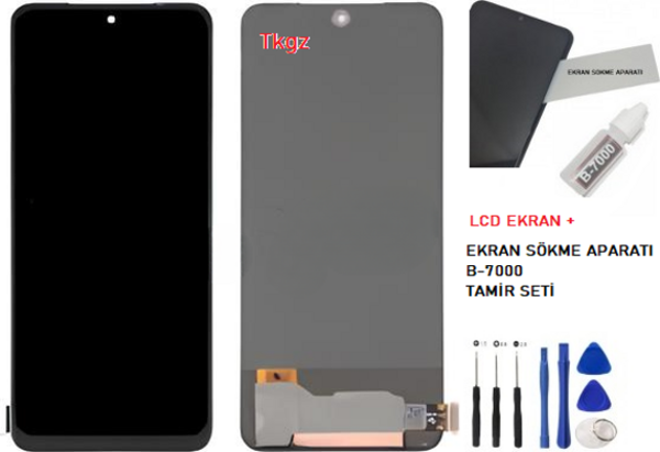 Xiaomi Redmi NOTE 12 PRO -4G- Lcd Ekran Dokunmatik  Kalite + B-7000 + TAMİR SETİ - Image 1