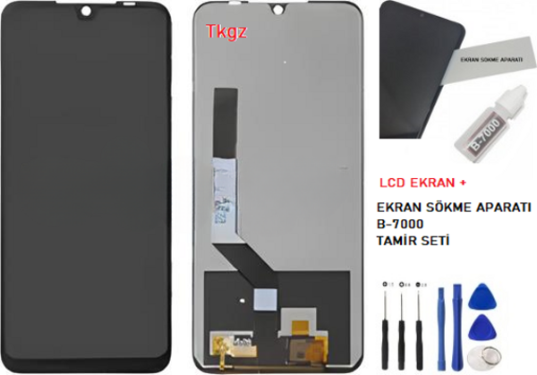 Xiaomi Redmi NOTE 7 Lcd Ekran Dokunmatik  Kalite + B-7000 + TAMİR SETİ - Image 1