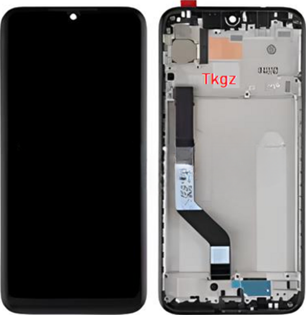 Xiaomi Redmi NOTE 7 Lcd Ekran Dokunmatik  Kalite ÇITALI SİYAH - Image 1