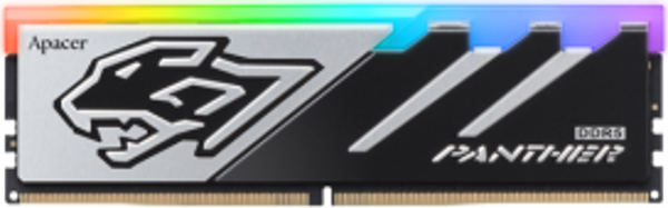 Apacer Panther RGB 16GB (1x16GB) 5200MHz CL40 DDR5 Gaming Ram (AH5U16G52C5229BAA-1) - Image 1