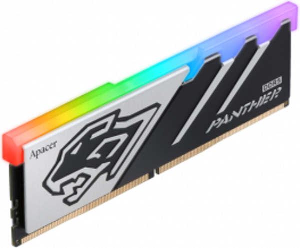 Apacer Panther RGB 16GB (1x16GB) 6400MHz CL32 DDR5 Gaming Ram (AH5U16G64C5529BAA-1) - Image 1