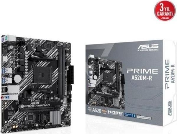 ASUS PRIME A520M-R DDR4 4600MHz mATX AM4 - Image 1