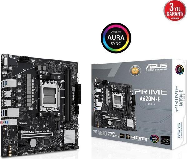 ASUS PRIME A620M-E-CSM DDR5 M.2 HDMI mATX AM5 - Image 1