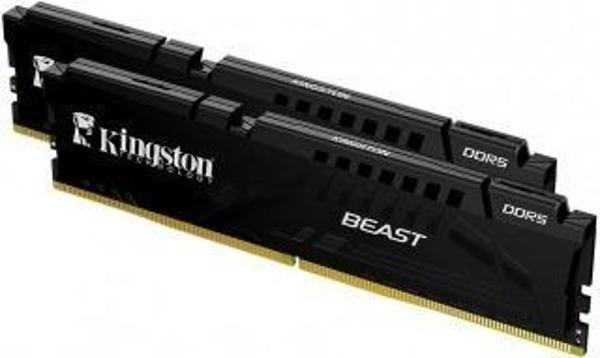 Kingston KF552C36BBEK2-16TR 16GB 5200 Mhz CL36 DIMM (2x8GB) Beast Black EXPO Ddr5 Ram - Image 1