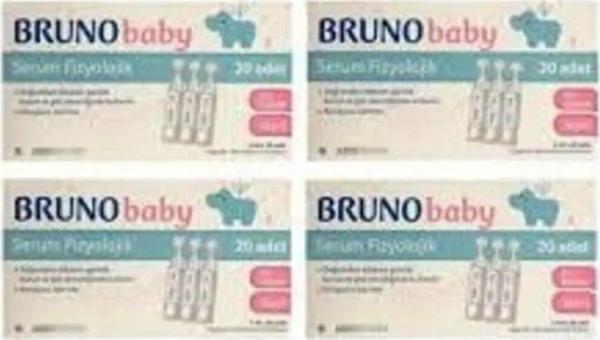 Bruno Serum Fizyolojik 20 Flakon X 4 ADET - Image 1