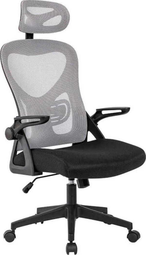 Adore Mobilya Action Ofis ve Çalışma Koltuğu-FileGri-Siyah 57x117x127x63 cm (GxYxD) - Image 1