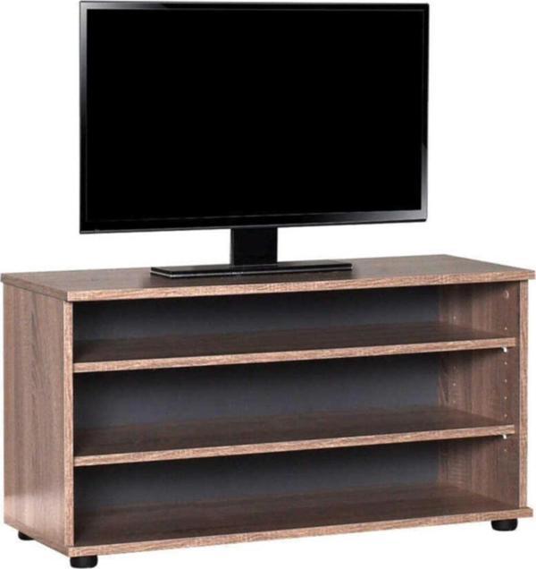 Adore Mobilya Flat Line Üç Bölmeli Tv Sehpası - Latte - Image 1