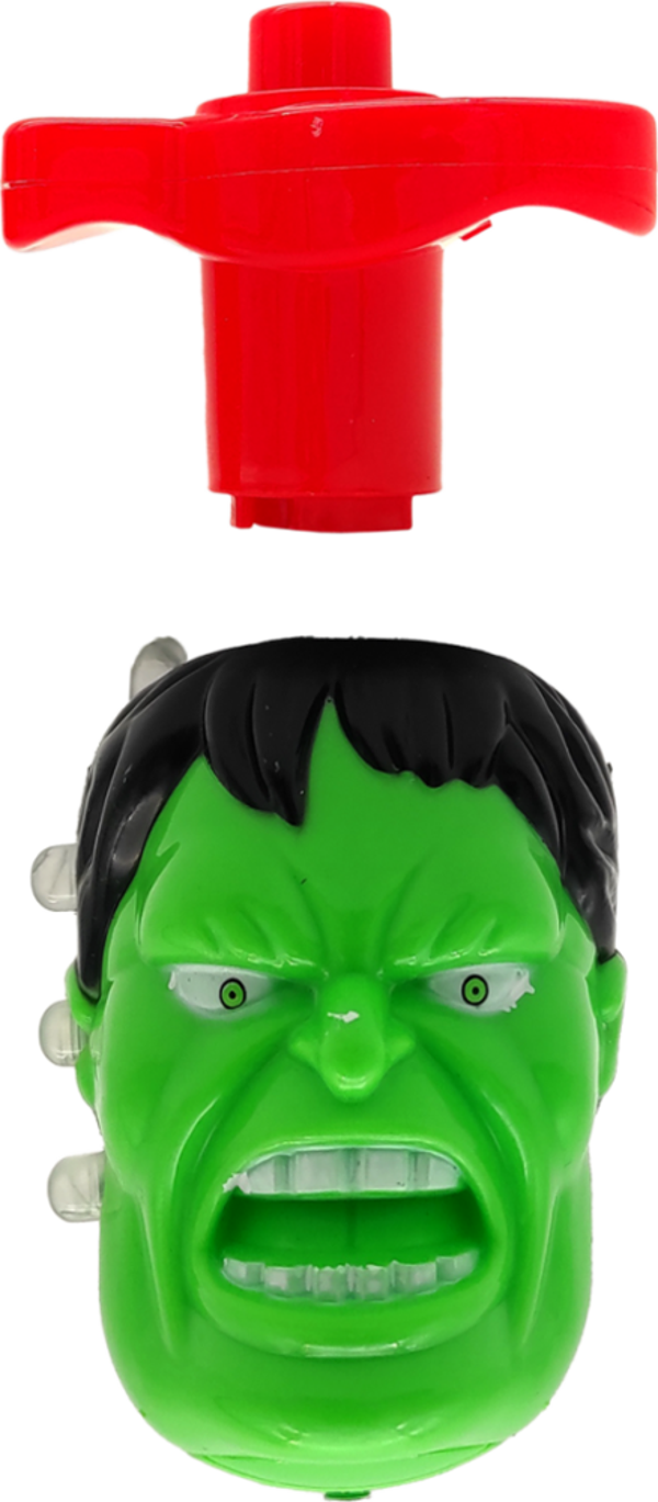 Canali Oyuncak Hulk Adam Fiigürlü Işıklı Topaç 1133-3 - Image 1