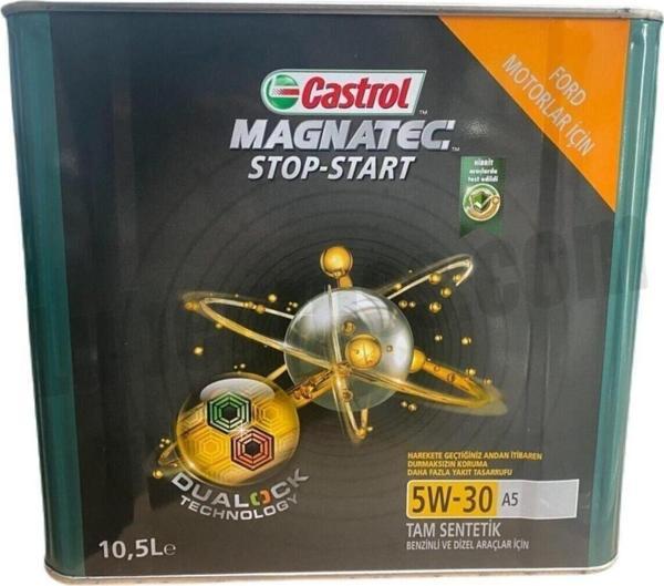 Castrol Magnatec 5W30 A5 10.5 Lt Motor Yağı (Üretim Yılı: 2024) - Image 1