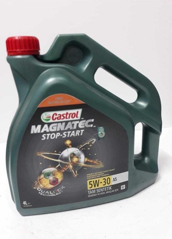 Castrol Magnetec 5W-30 A5 4 Litre Motor Yağı (Üretim Yılı: 2024) - Image 1