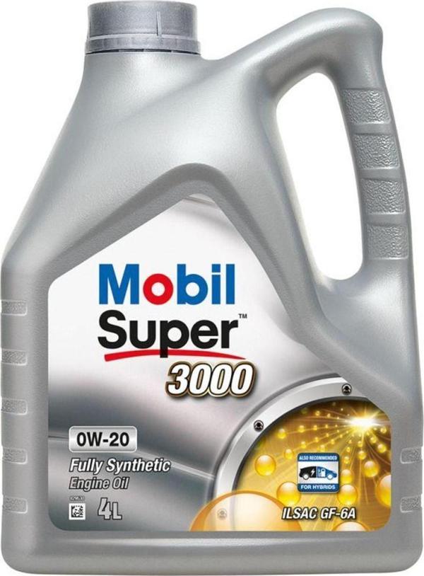 Mobil Super 3000 0W-20 4 Litre Motor Yağı (Üretim Yılı: 2024) - Image 1