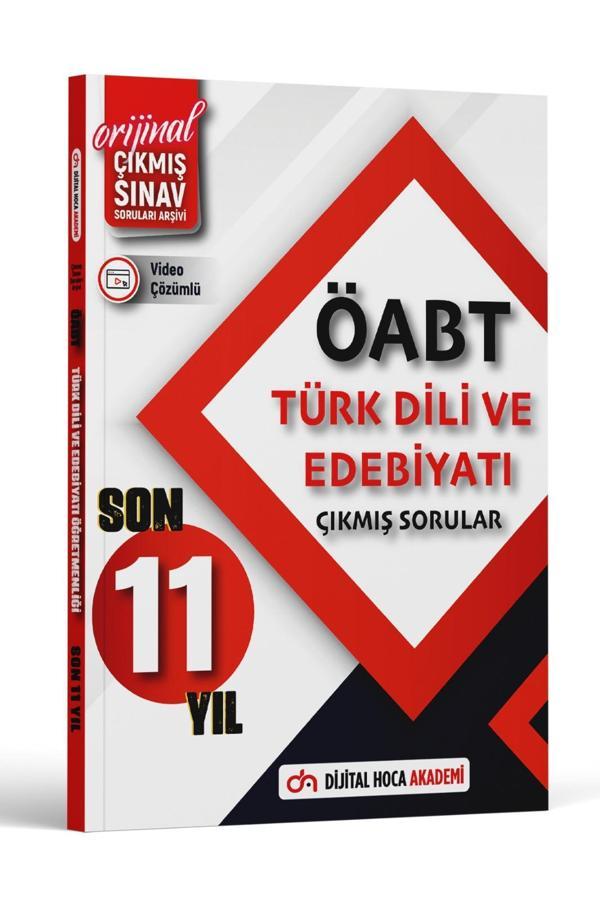 Dijital Hoca 2024 ÖABT Türk Dili ve Edebiyatı Son 11 Yıl Çıkmış Sorular Tamamı Video Çözümlü - Dijital Hoca Akademi - Image 1