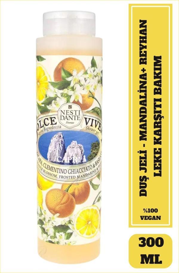 Banyo ve Duş Jeli Dolce Vivere Capri Arındırıcı Vegan Bakım 300 ml - Image 1