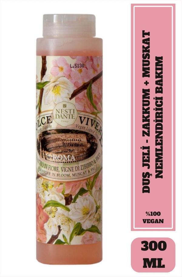 Banyo ve Duş Jeli Dolce Vivere Roma Arındırıcı Vegan Bakım 300 ml - Image 1
