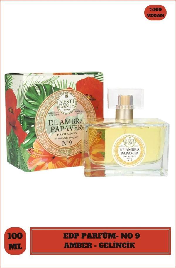 EDP Kadın Parfüm No 9 De Ambra Papaver Amber ve Gelincik 100 ml - Image 1