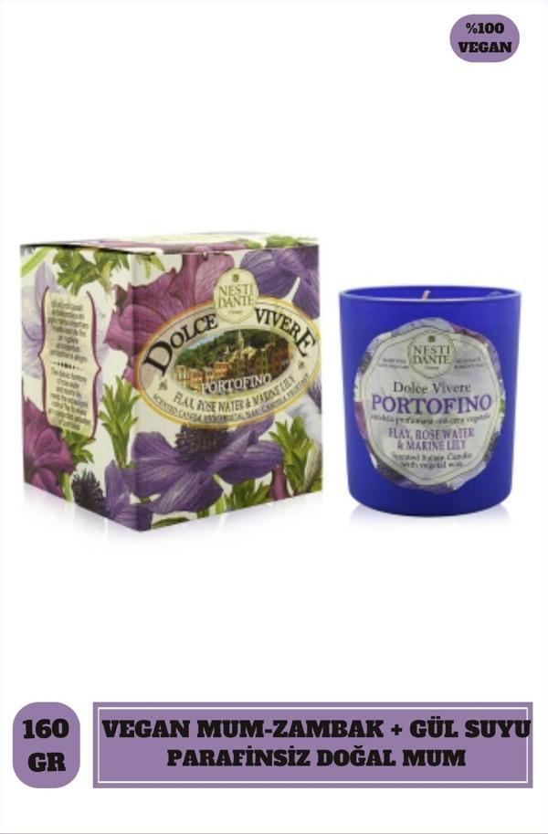 Kokulu Mum Dolce Vivere Portofino Parafinsiz Vegan Mum 160 g - Image 1