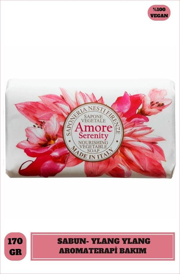 Sabun Amore Serenity Ylang Ylang Yasemin Aromaterapi Vegan Bakım 170 g - Image 1
