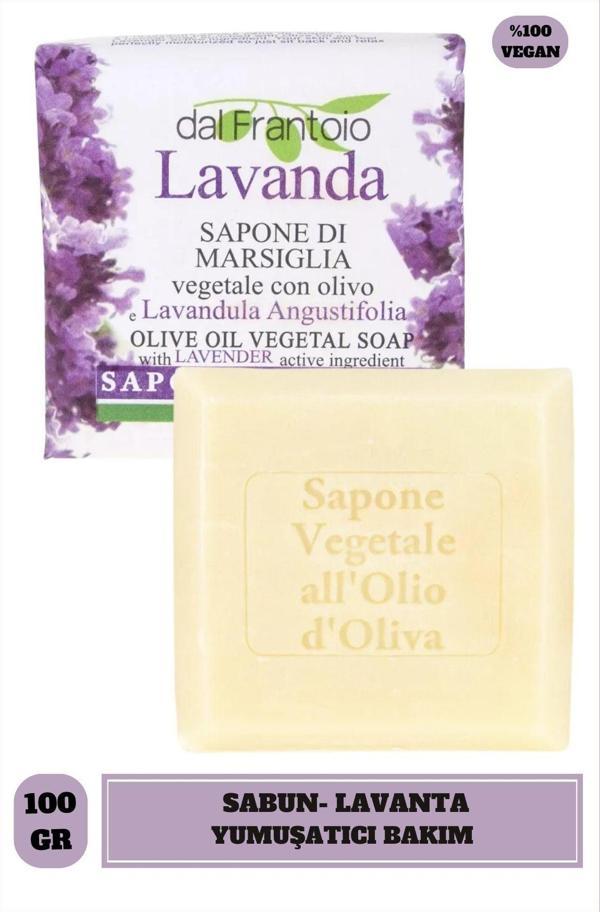 Sabun Dal Frantoio Lavanta Kokusu Vegan Bakım 100 g - Image 1