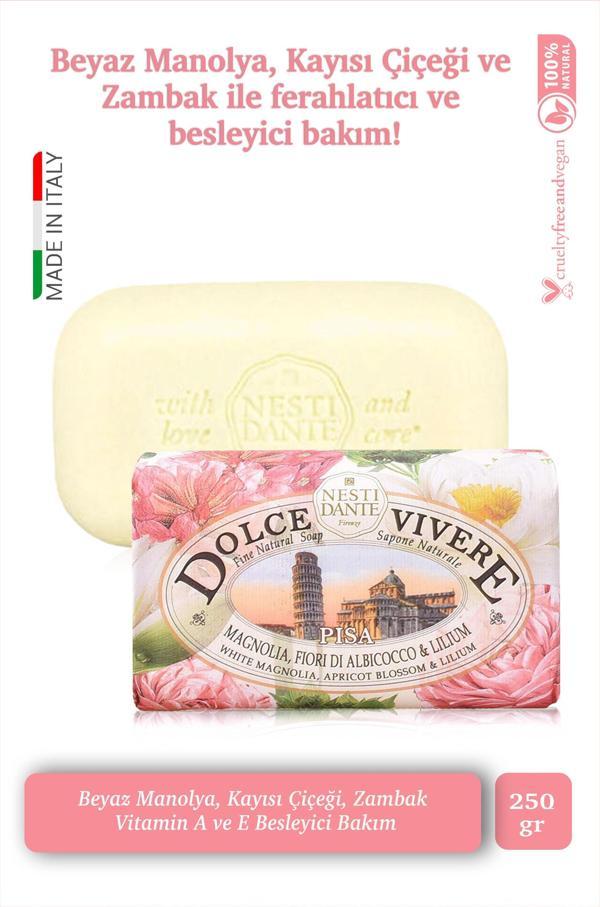Sabun Dolce Vivere Pisa Vegan Bakım 250 g - Image 1