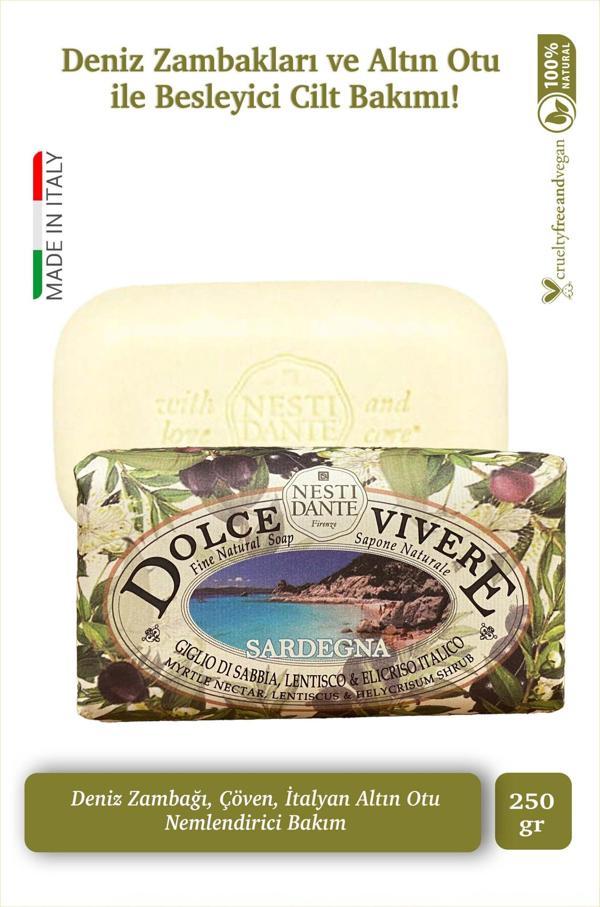 Sabun Dolce Vivere Sardegna Vegan Bakım 250 g - Image 1