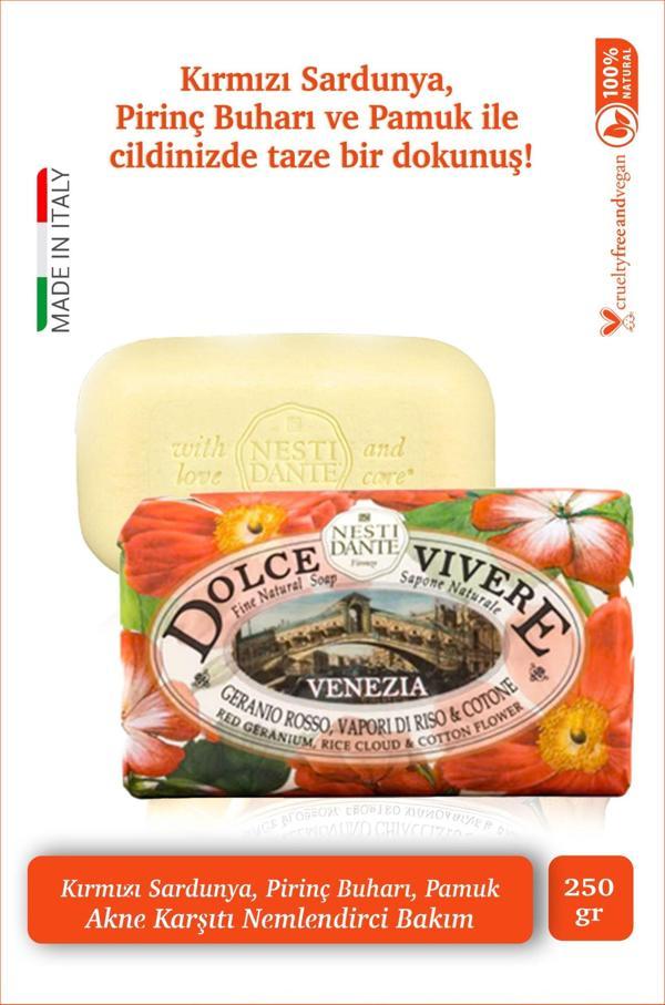 Sabun Dolce Vivere Venezia Vegan Bakım 250 g - Image 1