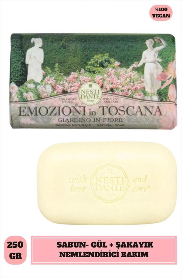 Sabun Emozioni in Toscana Blooming Garden Vegan Bakım 250 g - Image 1