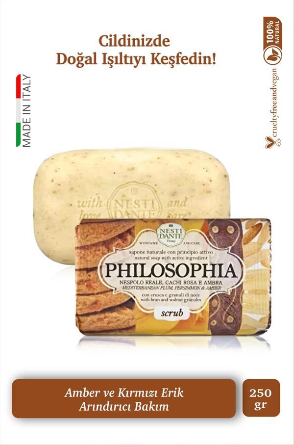 Sabun Philosophia Scrub Arındırıcı Dengeleyici Vegan Bakım 250 g - Image 1