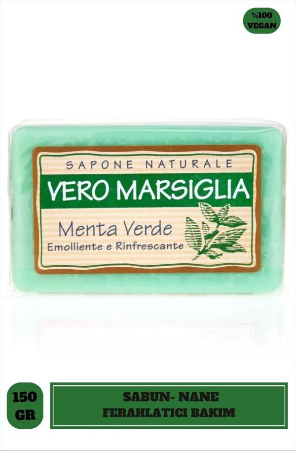 Sabun Vero Marsiglia Nane Ferahlatıcı Vegan Bakım 150 g - Image 1