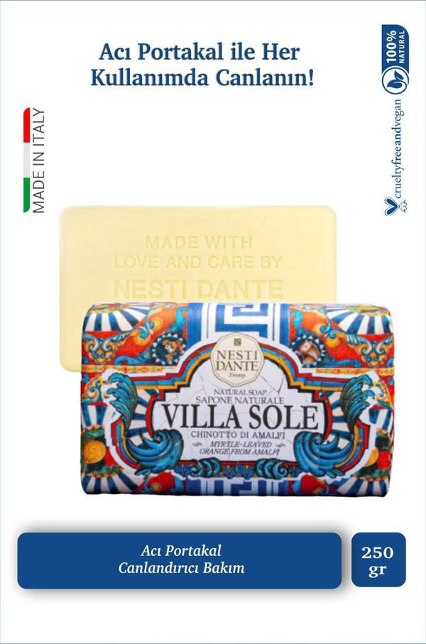 Sabun Villa Sole Chinotto d'Amalfi Vegan Bakım 250 g - Image 1