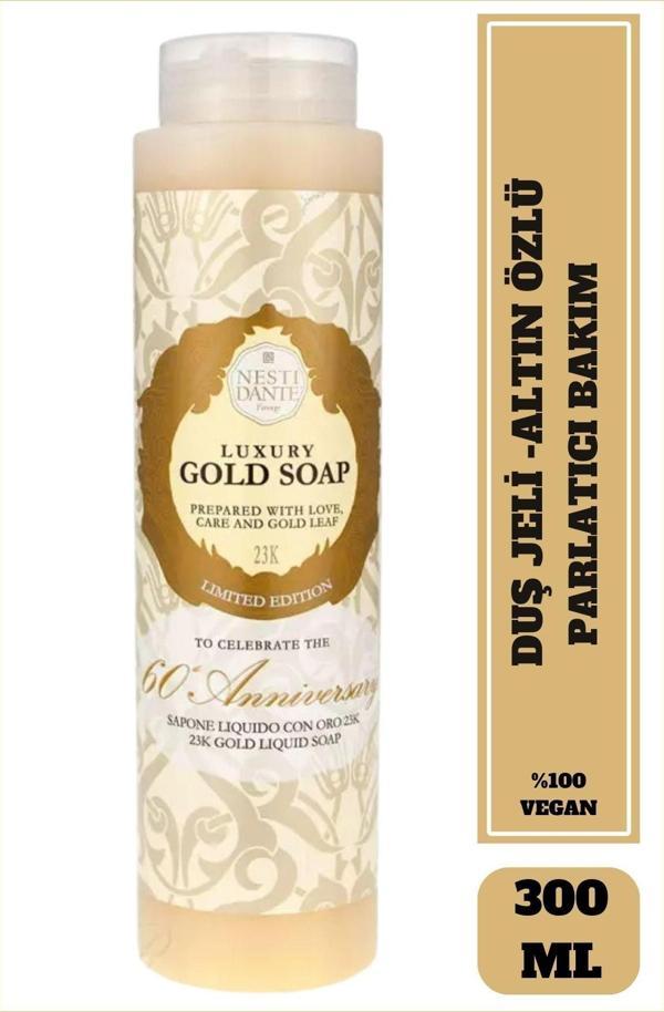 Sıvı Sabun Luxury Gold Parlatıcı Vegan Bakım 300 ml - Image 1