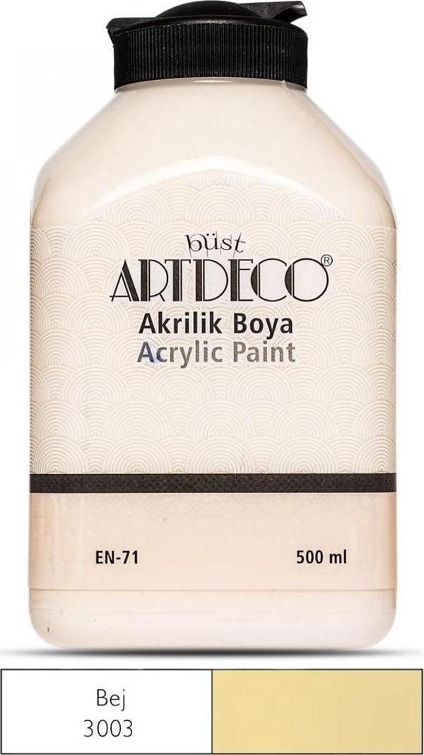 Artdeco Akrilik Boya 500ml Bej 3003 - Image 1