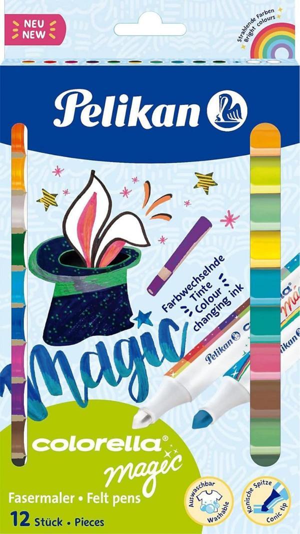 Pelikan Colorella Magic 12'li Keçeli Boya Kalemi / 411-FB12 - Image 1