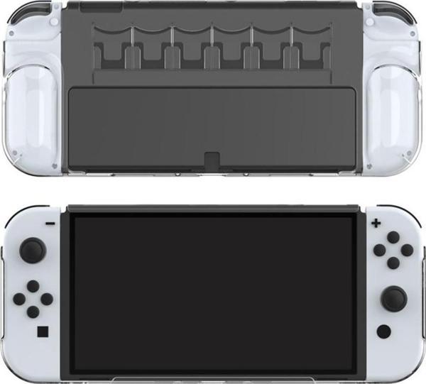 Nintendo Switch Oled Koruyucu Kılıf Şeffaf Mika DOBE TNS-1190 - Image 1