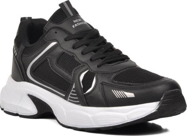 Ayakmod 7450 Siyah-Beyaz Erkek Spor Ayakkabı - Image 1