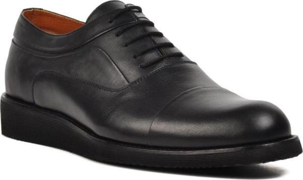 Ayakmod Premium 32944 Siyah Hakiki Deri Erkek Casual Ayakkabı - Image 1